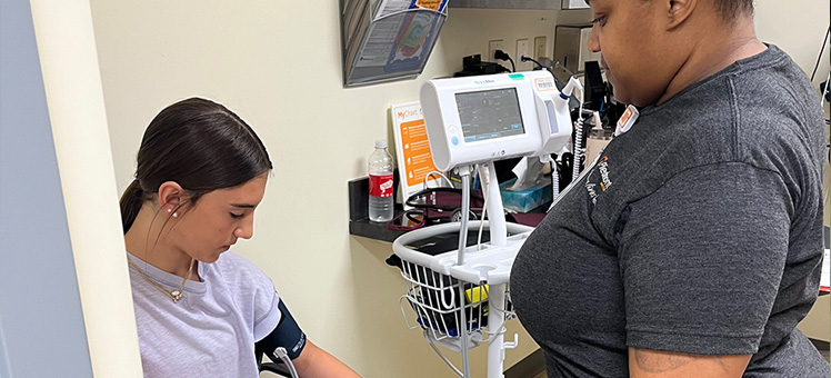 PPG Takes Vitals of Student Athlete
