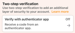 Piedmont MyChart Two-Step Verification