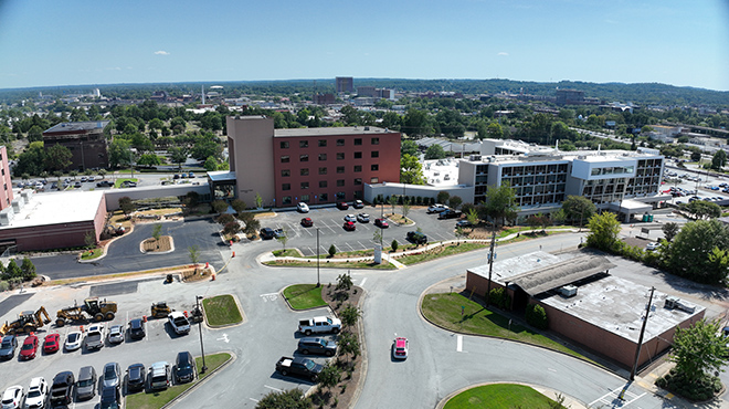 Photo of hospital under construction