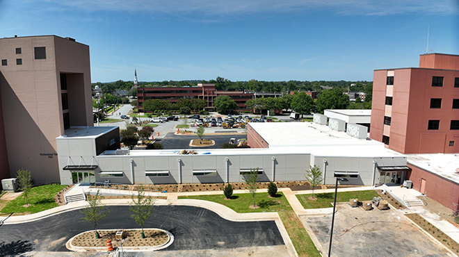 Photo of hospital under construction