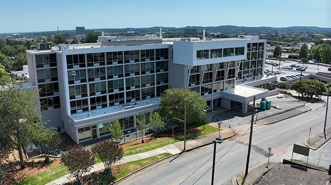 Photo of hospital under construction